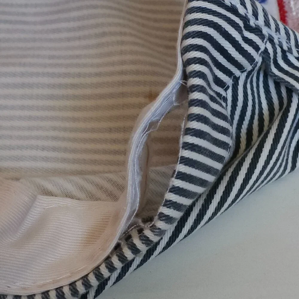 OTTAWA O-Train Hat OC Transpo Conductor Hat Hickory Stripe Embroidered - Picture 6 of 9